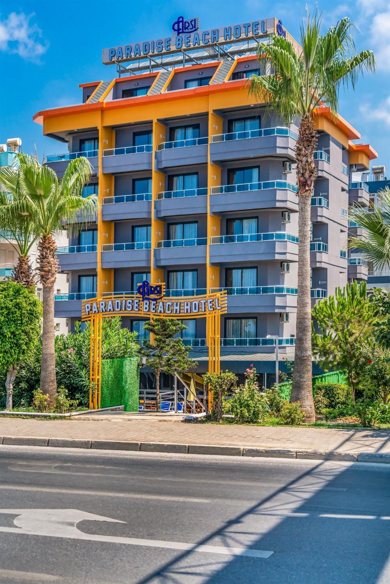 Arsi Paradise Beach Hotel Алания Экстерьер фото