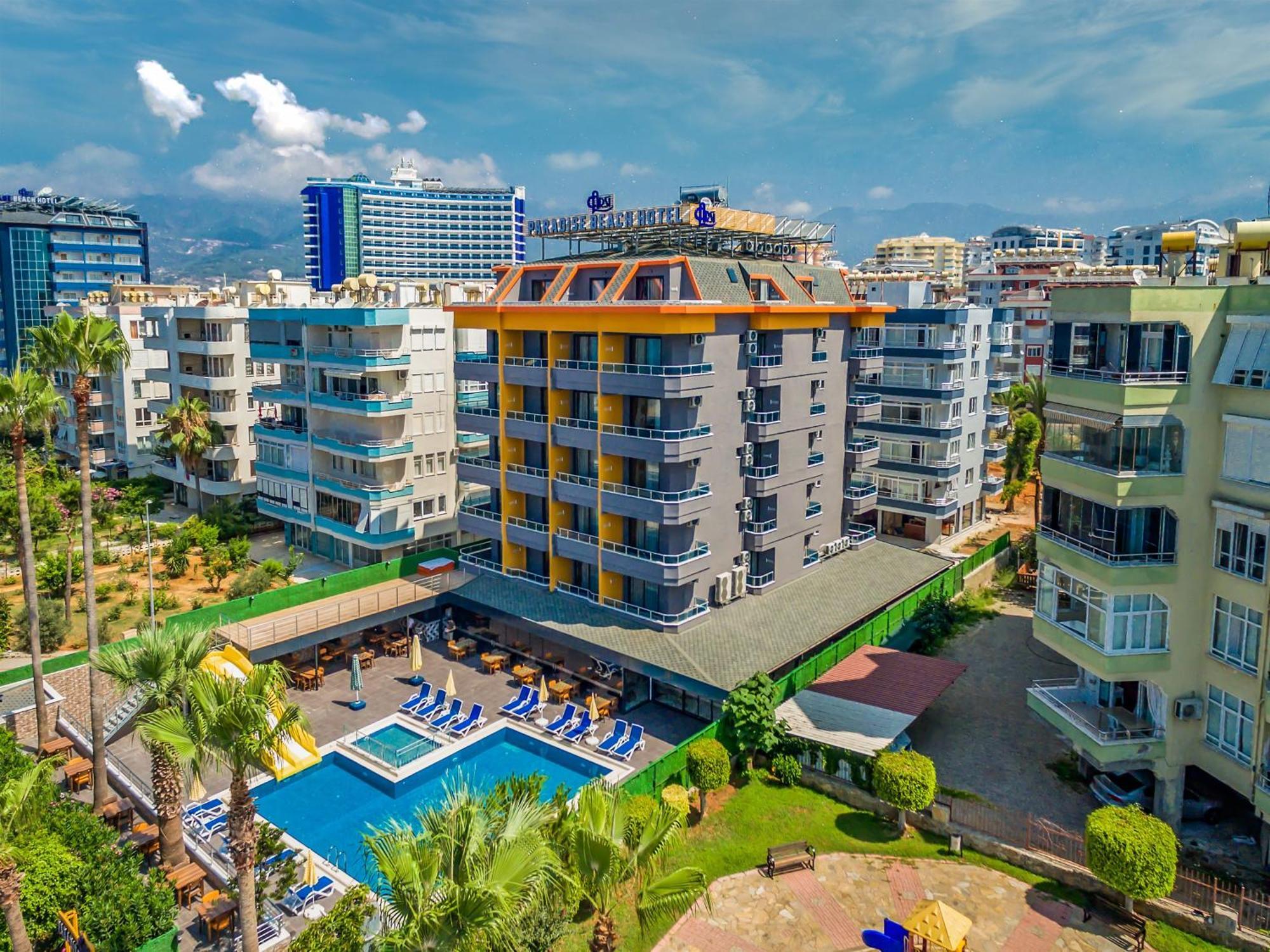 Arsi Paradise Beach Hotel Алания Экстерьер фото
