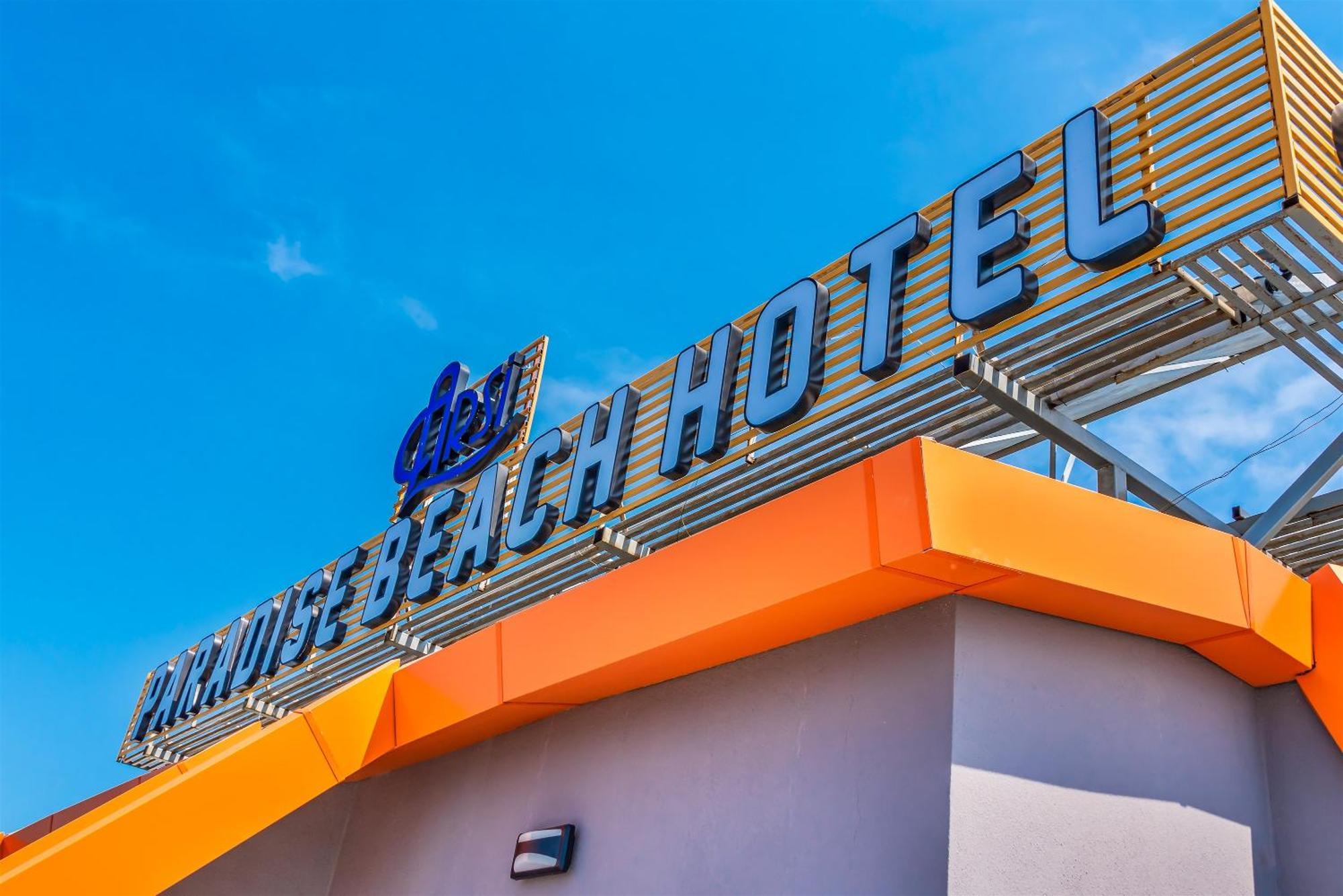 Arsi Paradise Beach Hotel Алания Экстерьер фото